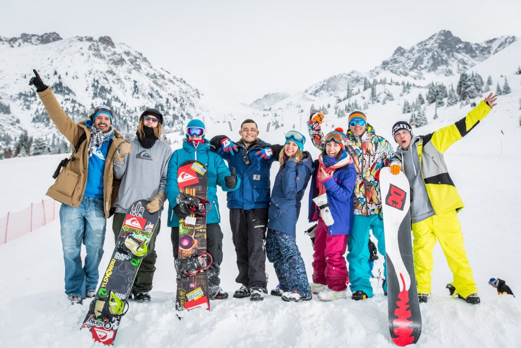 staff resort mountains snow job snowy workers work 